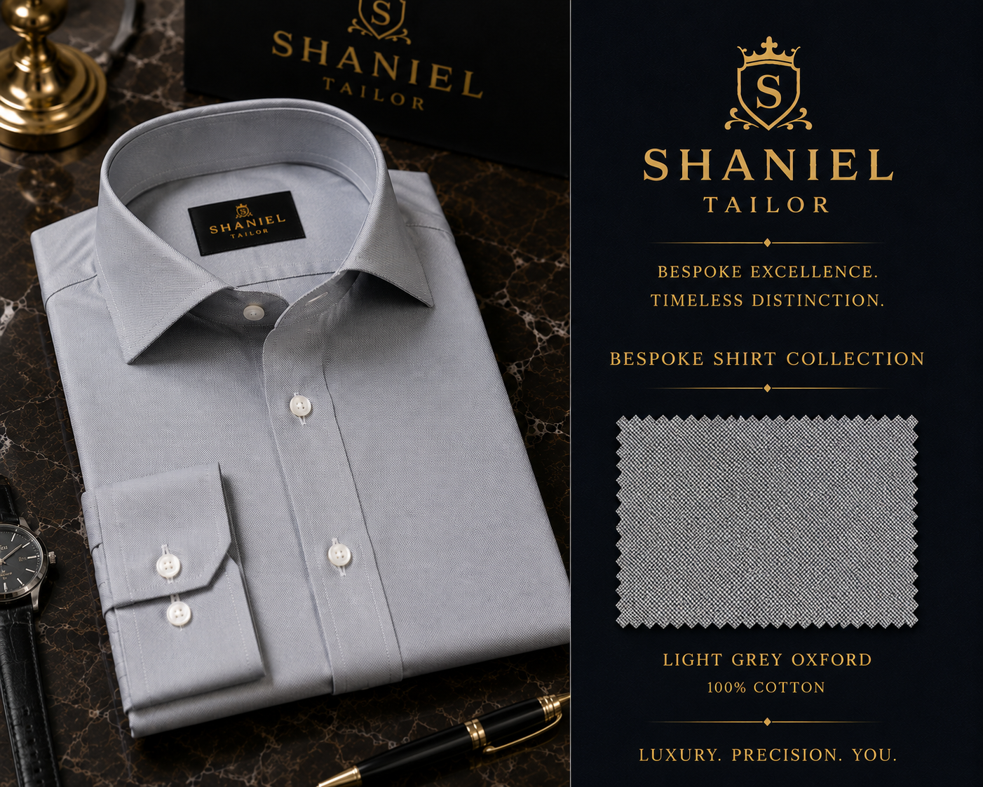 Bespoke Shirt — Shaniel Bespoke Tailor